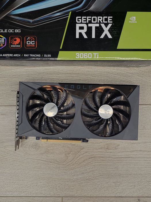 Placa Video nVidia RTX 3060ti 8gb Gigabyte Eagle OC