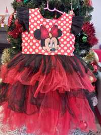 Rochie Mini Mouse rosie 5 ani marimea 110