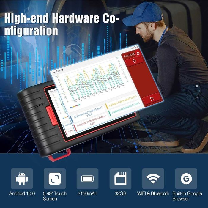 Професионална автодиагностика Thinkcar Thinkscan Max2 (Безжична)