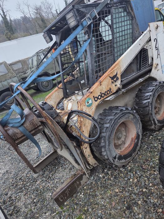 Bob cat 753 cu tambur pt cabluri electrice