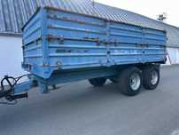 Remorca tandem, bena cereale basculabila 12T Duchesne