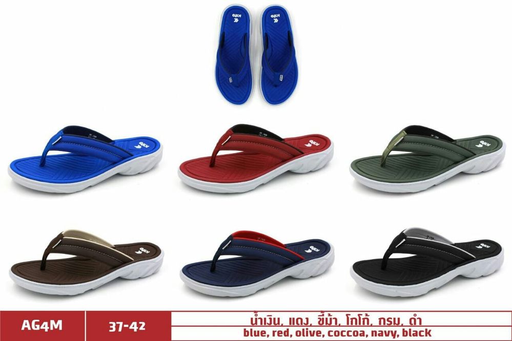 Сланцы, сандали производства Тайланд, в ассортименте.