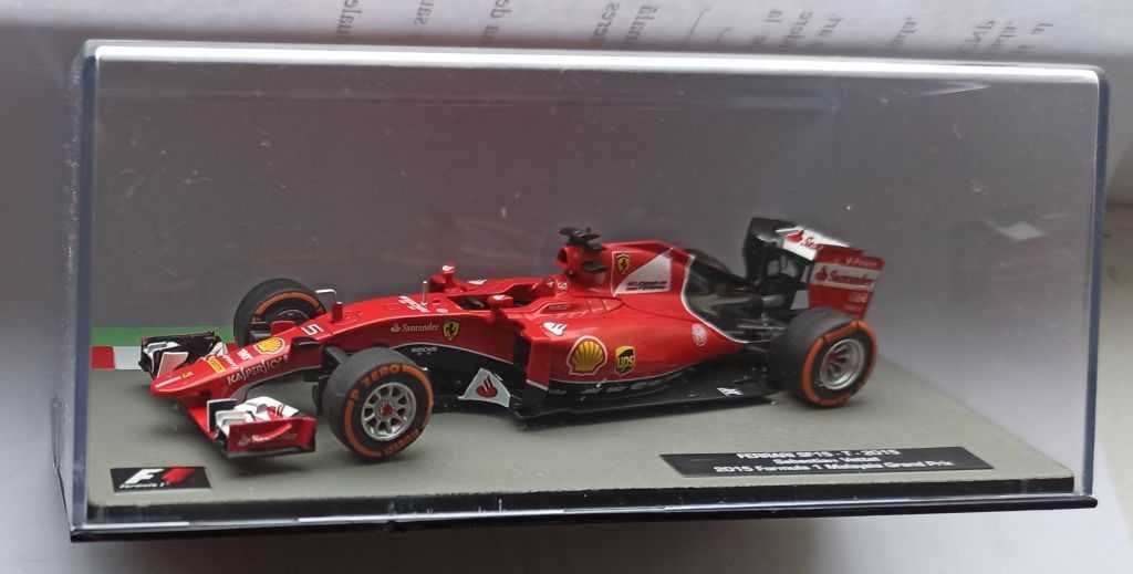 Macheta Ferrari SF15-T Vettel Formula 1 2015 - IXO/Altaya 1/43 F1
