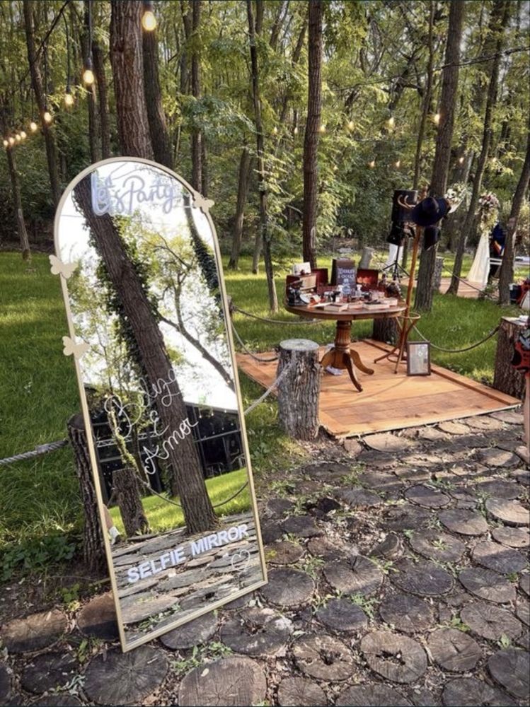 Luxury Cigar Bar + Elegant Selfie Mirror + Litere Volumetrice