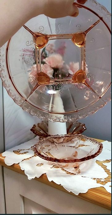 Карамельное Стекло,Винтажные Конфетницы СССР