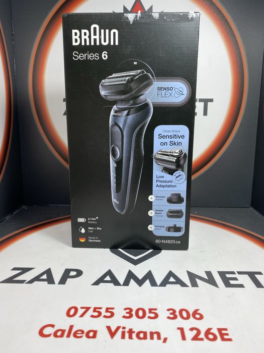 ZAP AMANET VITAN - Braun Series 6 - Nou Sigilat