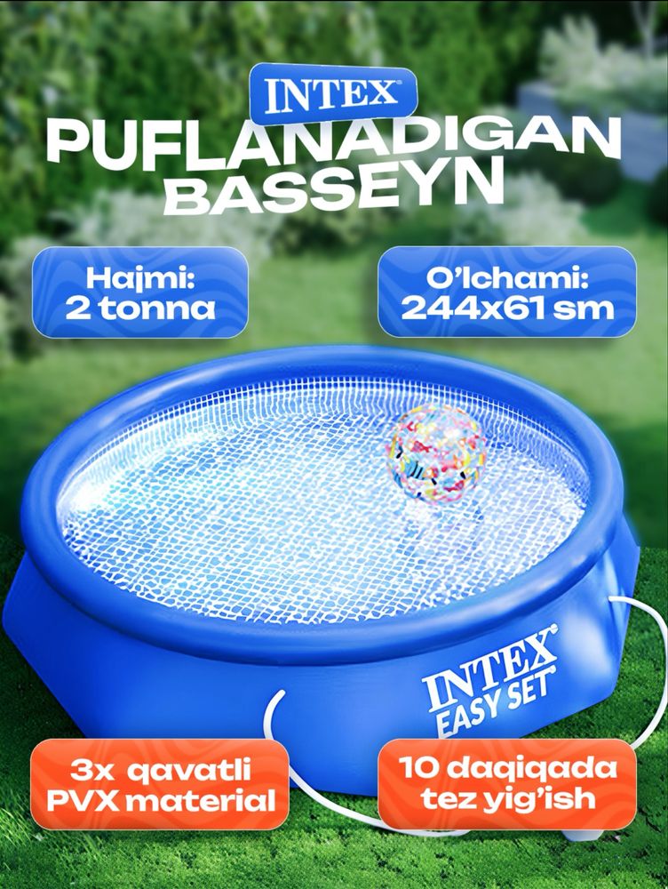 Intex basseyn karkas