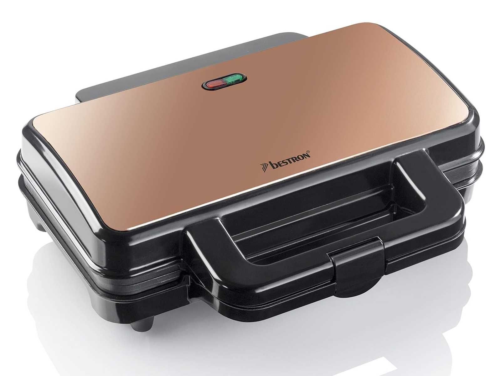 Сандвич тостер Bestron XL Sandwich Maker ASM90XLCO за 2 сандвича 900W