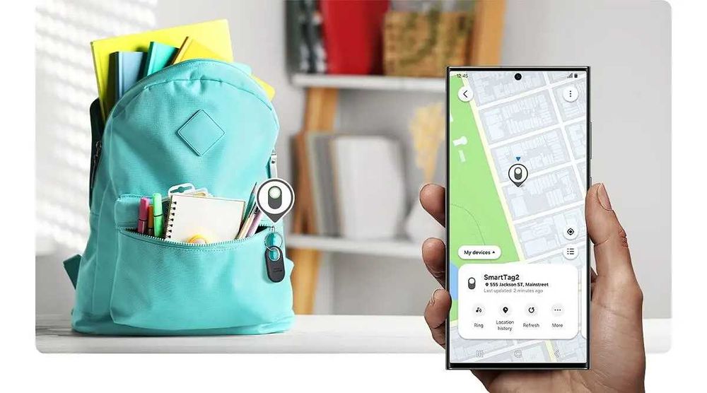 Нов! 2г гаранция! Samsung Smart Tag 2 Bluetooth Tracker 4 pack
