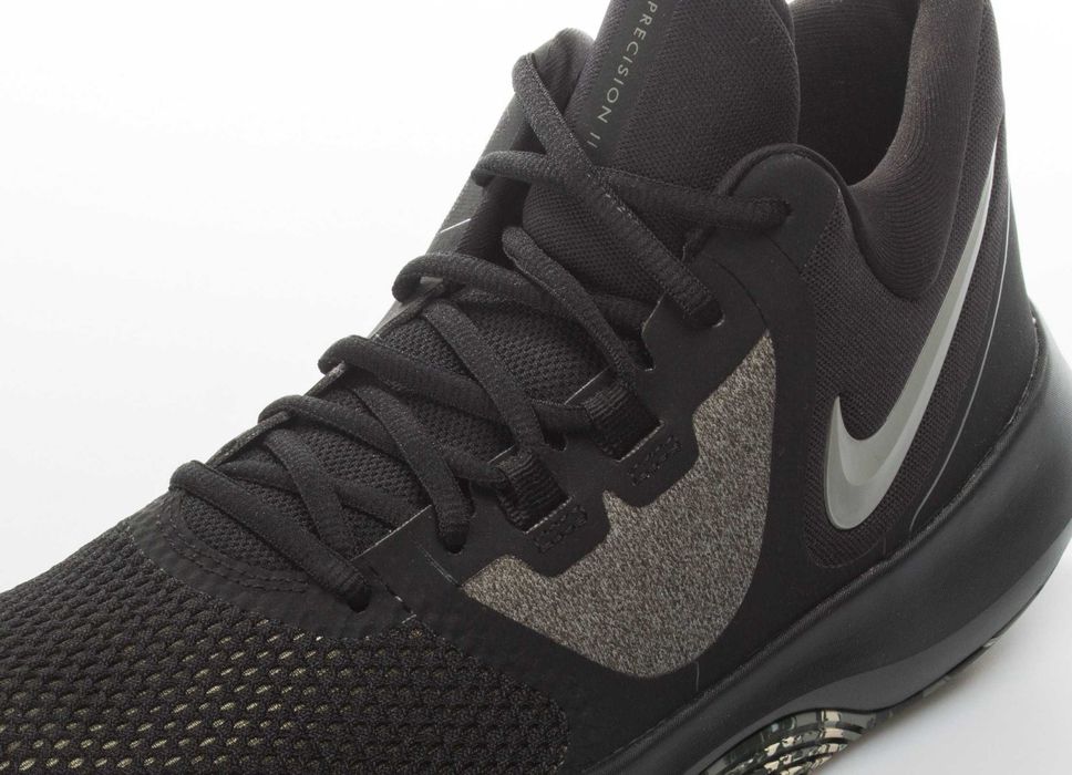 adidasi baschet Nike Precision II, Negru/Gri, 43->NOU,SIGILAT,eticheta
