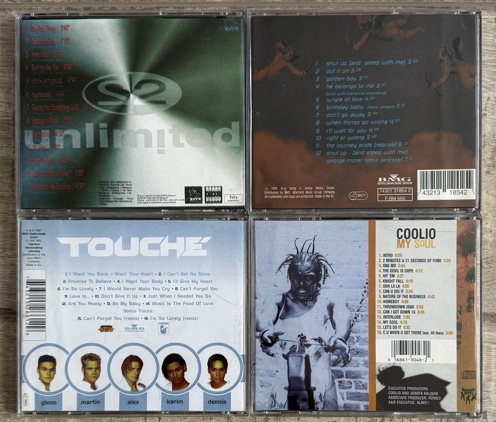 Pachet 11 Eurodance - Snap!/Robert Miles/Bomfunk MC’s/Culture Beat