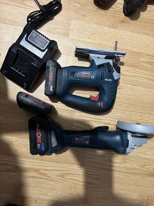 Vand flex bosch GWS 18v-10p