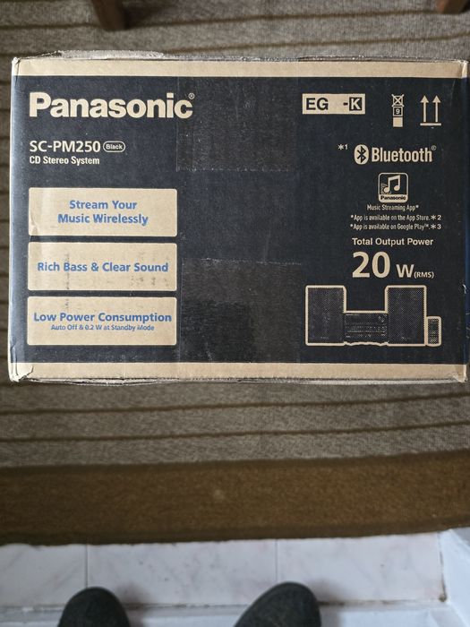 Microsistem audio Panasonic