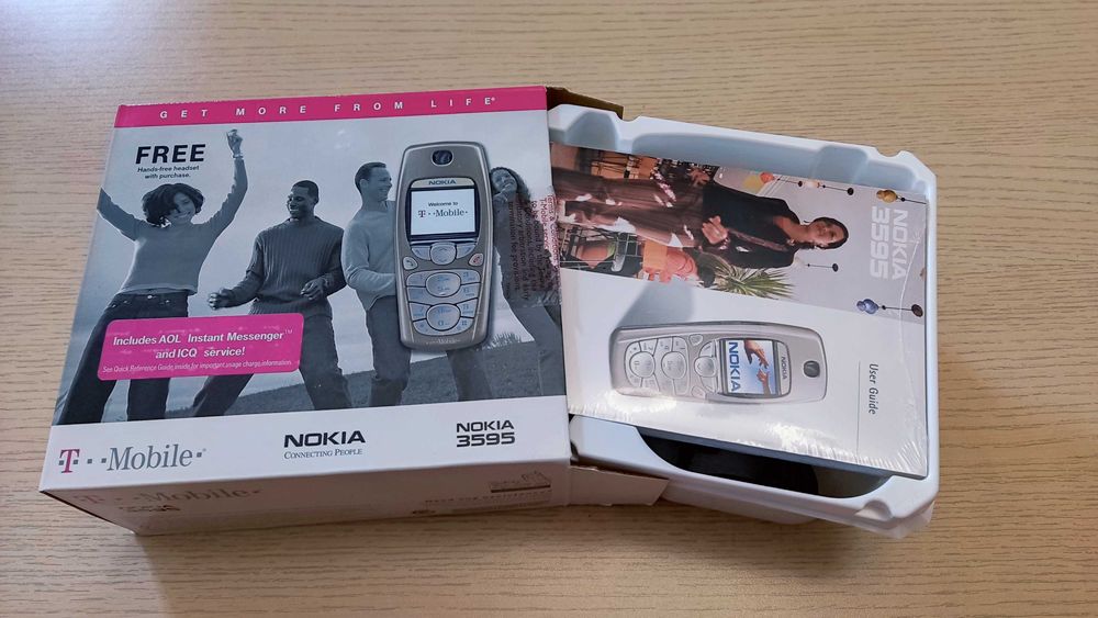 Nokia 3595 - Пълен комплект / ЧИСТО НОВ