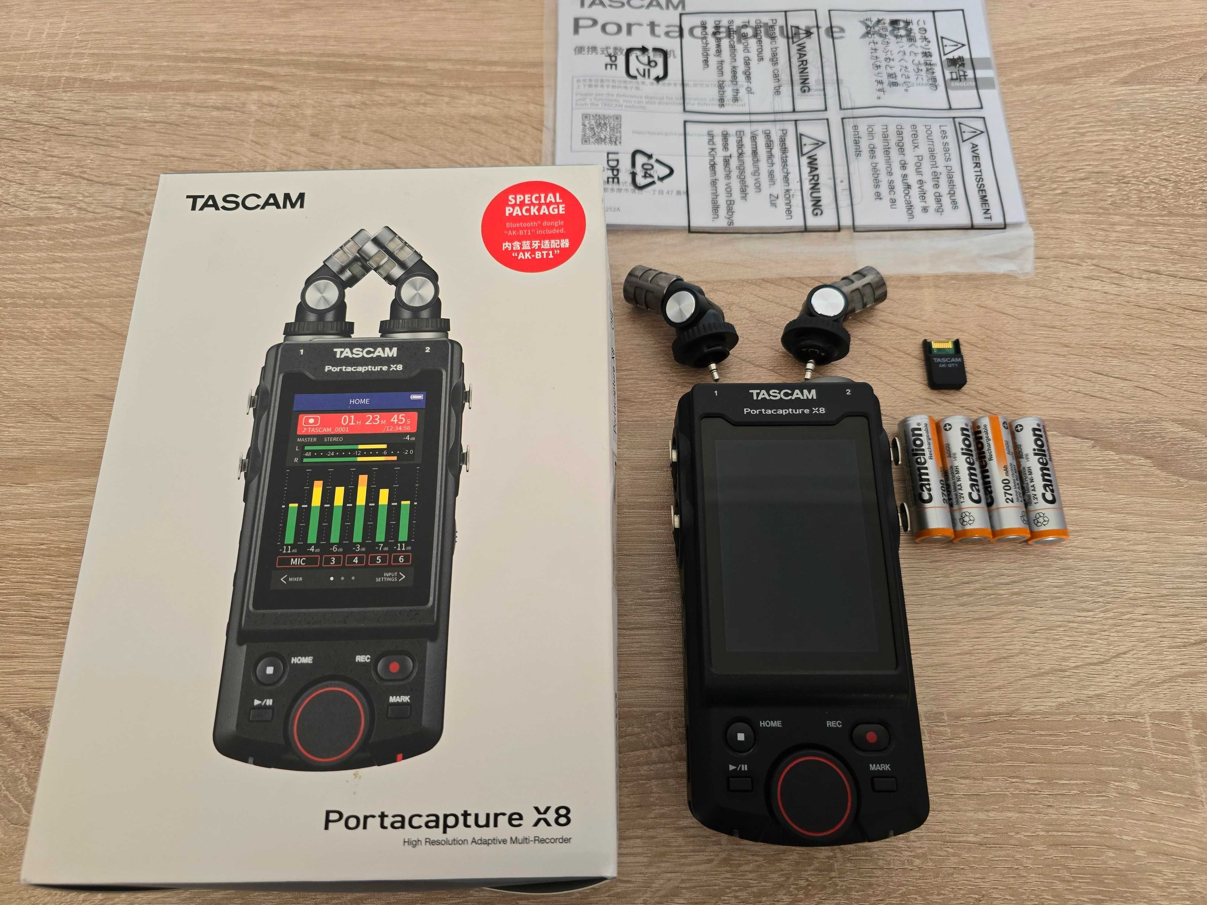 Tascam Portacapture X8 - 8 Канала 32Bit Float - Като НОВ!