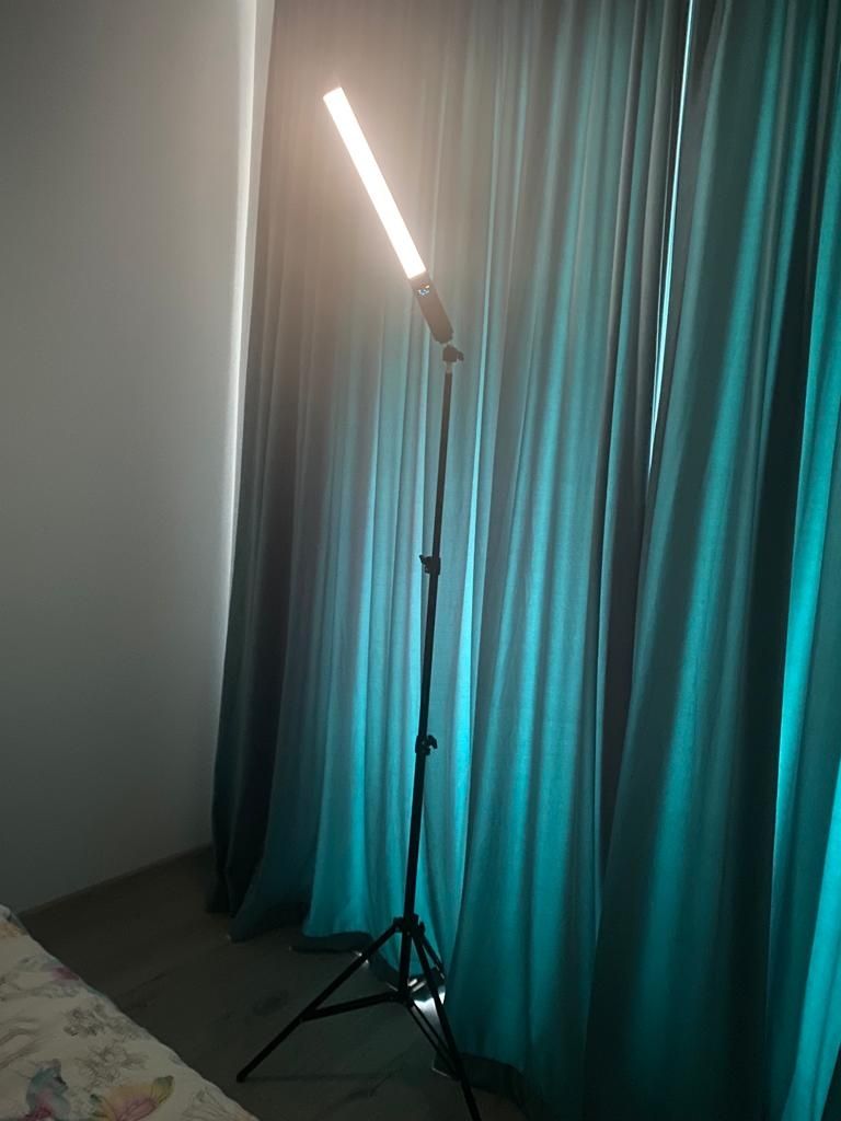 4buc=900lei/Lampa led RGB/Lampa foto tubulara/Lampa studio/RGB light