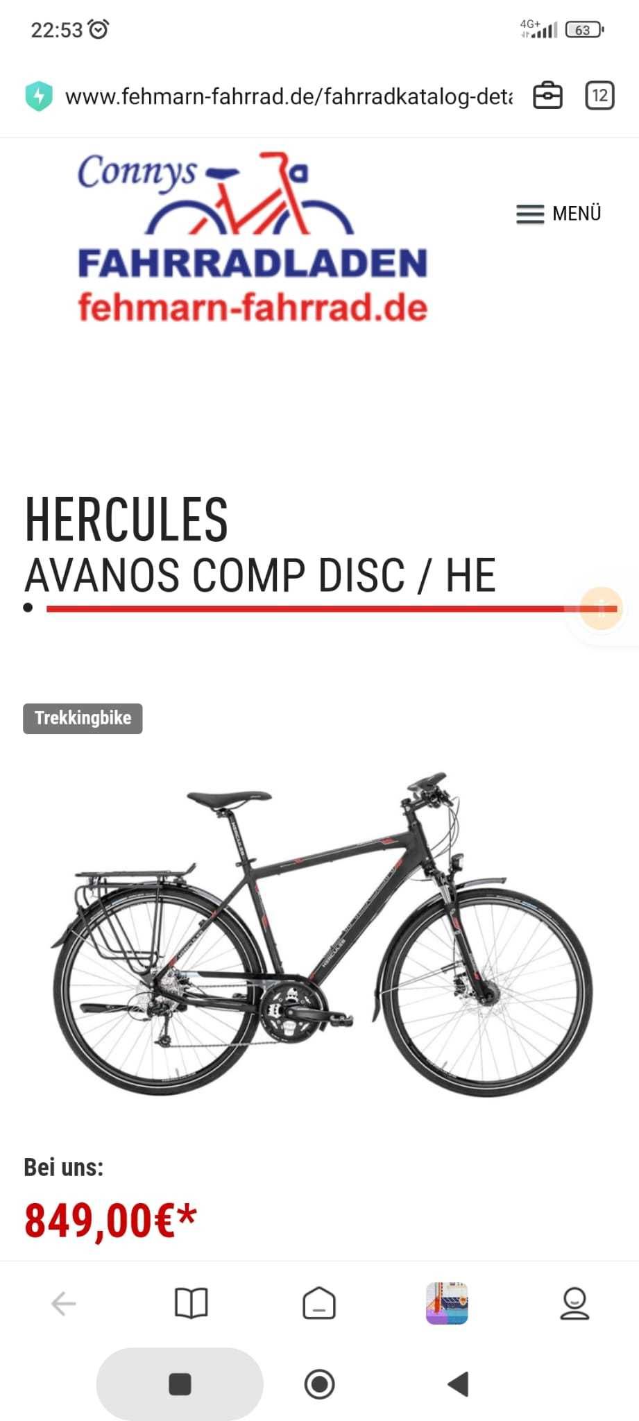 Vand Bicicleta Hercules Havanos