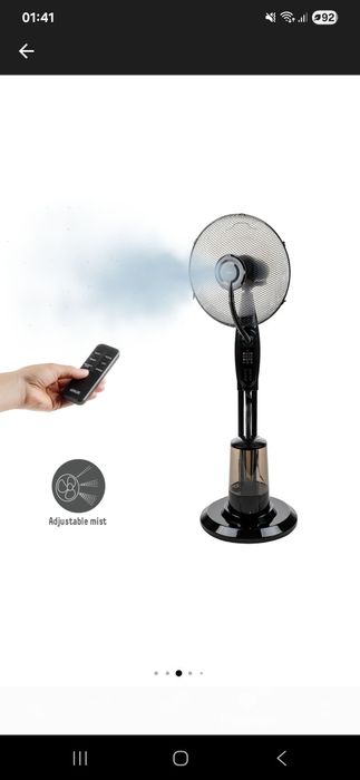 Ventilator Muhler cu Pulverizare Apa