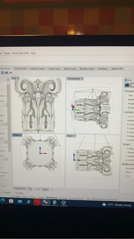 Mobilier Bisericesc  Balustrii, capiteluri, coronite  3D STL Cnc