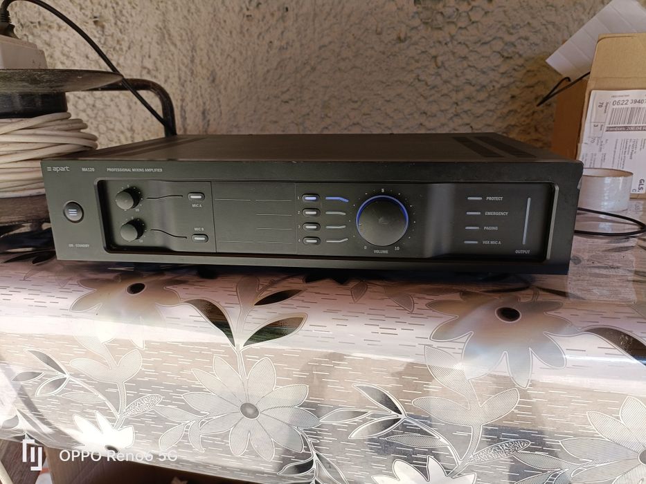Apart MA120 profesional mixing amplifier