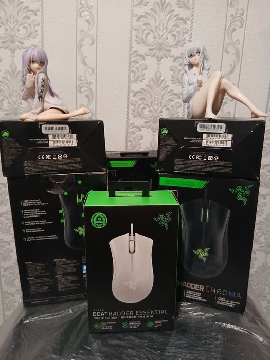 Игровые мышки razer, новые с гарантией