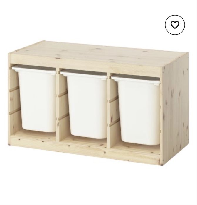 Икеа TROFAST секция с кутии и стенен шкаф