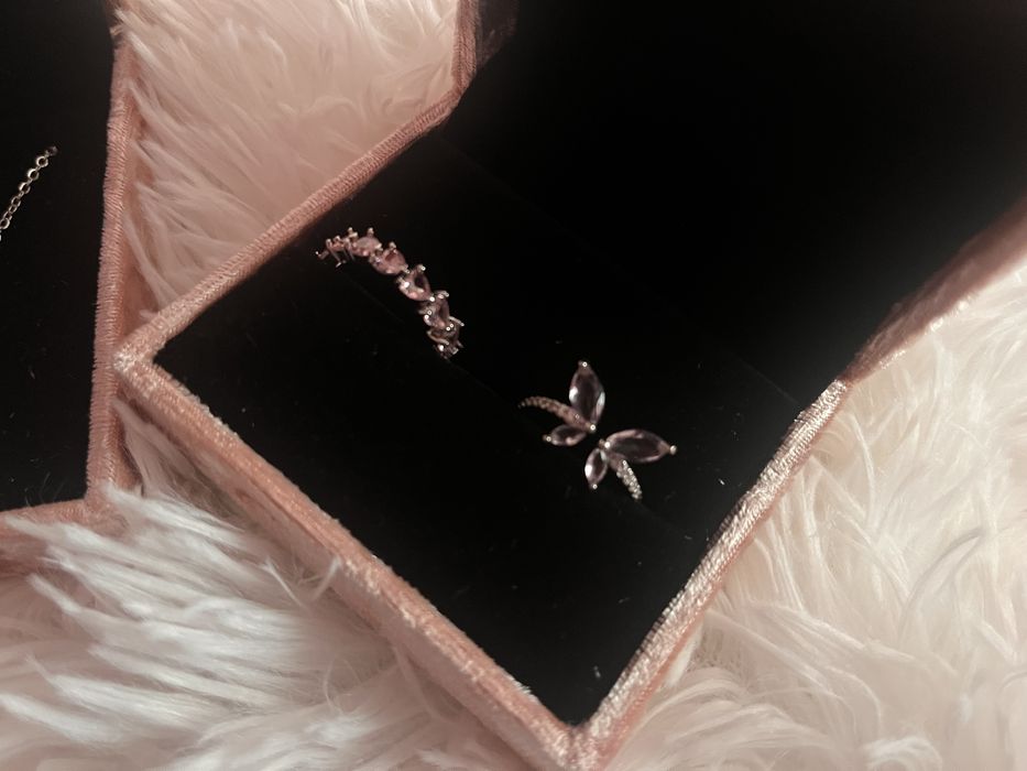 Комплект бижута колие и 2 пръстена