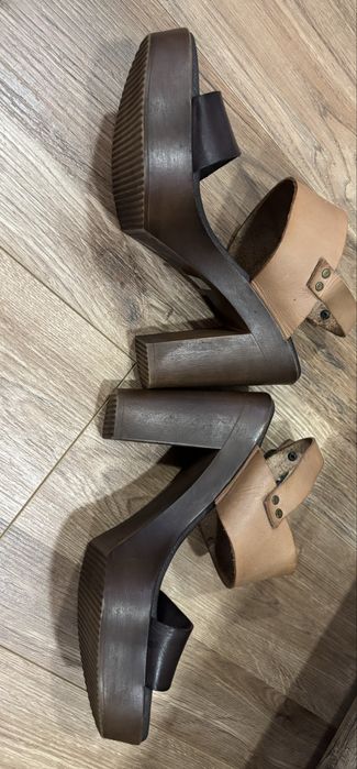 Vand sandale dama, piele naturala, La Campania Natural, marime 37