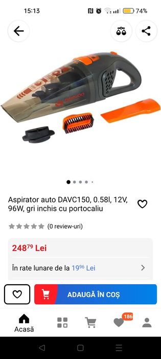 Aspirator auto Daewoo