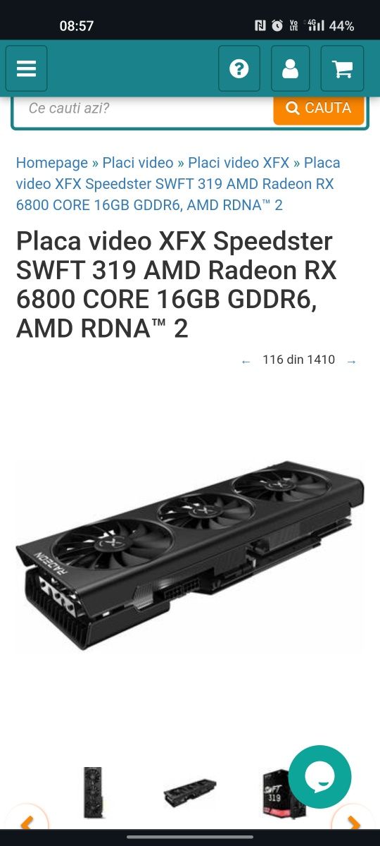 Rx 6800 placa video