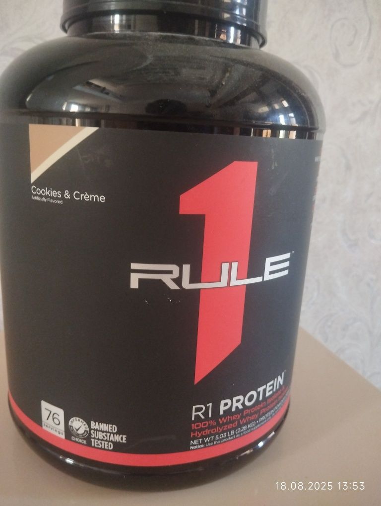 Protein 1Rule.   WHEY PROTEIN ISOLATE +Hydrolyzed