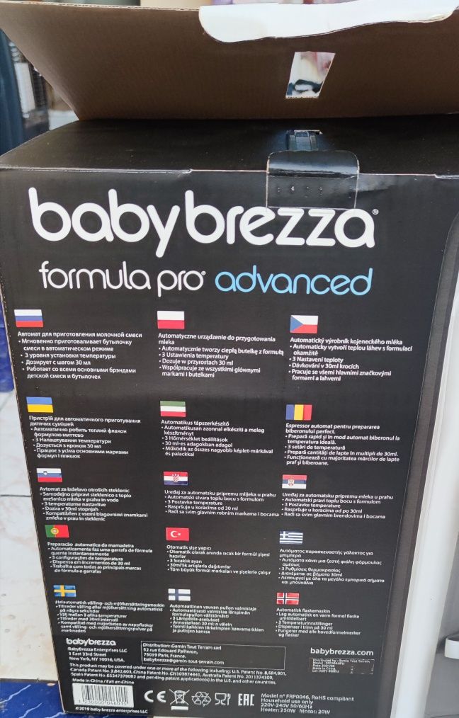 Baby brezza formula pro advanced