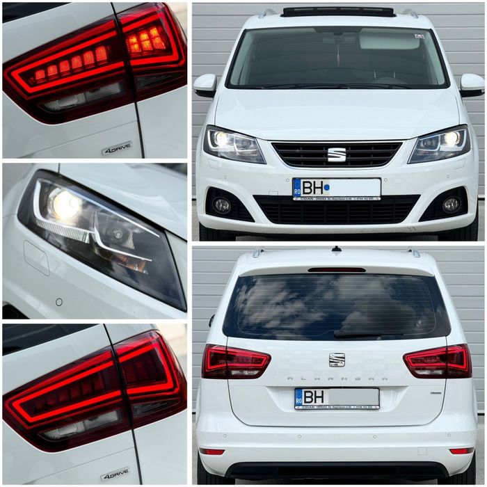 Seat Alhambra 2018 Euro 6 * Panoramic / DSG / Cameră / Bi-Xenon
