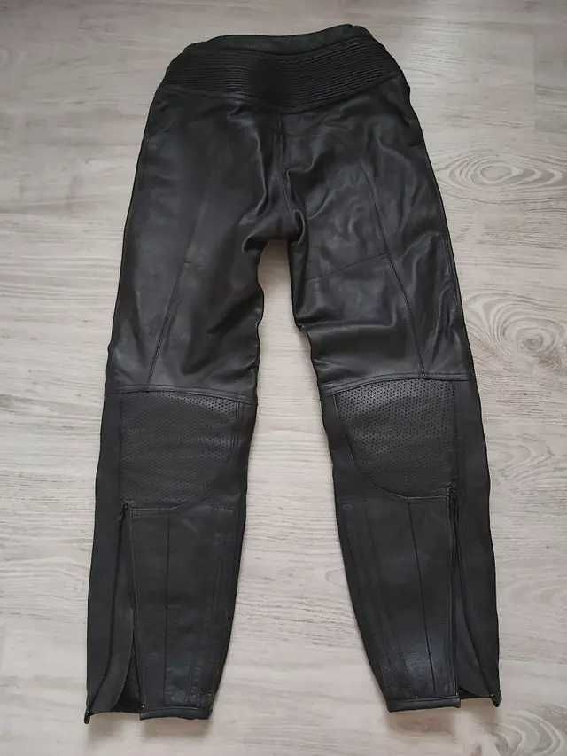 Pantaloni moto piele dama Alpinestars Stella impecabili