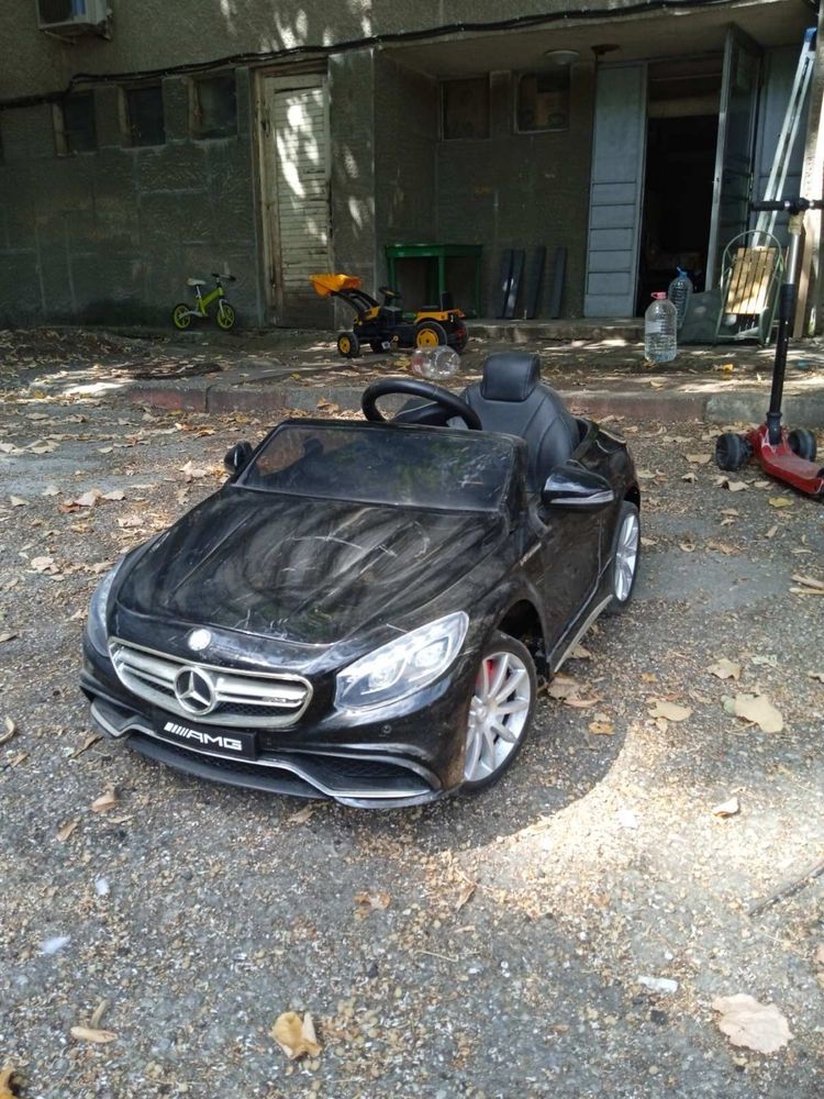ПРОМО! Детска електрическа количка Mercedes-Benz S63 AMG