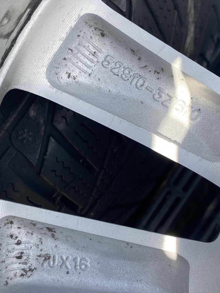 16 цола 5 х 114.3 мм Хюндай , Hyndai i 40 , Киа , Kia