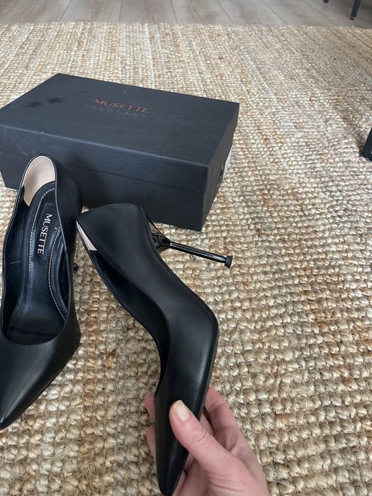Pantofi Stiletto Musette din piele