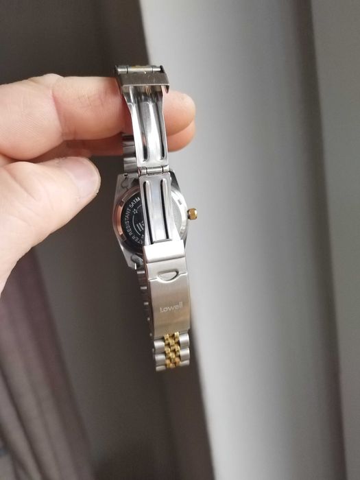 Ceas Lowell pentru dama femei cu dată bratară reglabila