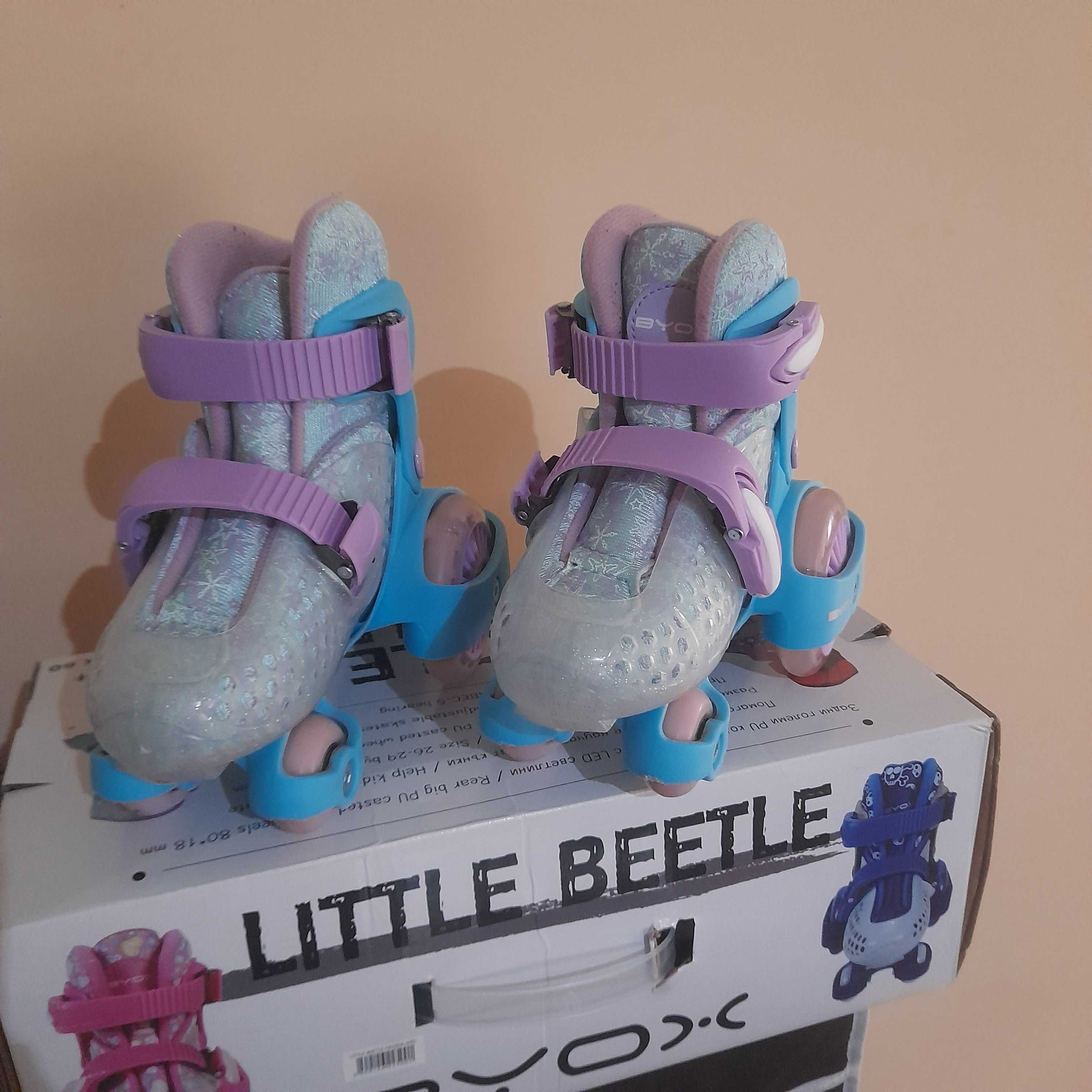 Patine cu rotile Little Beetle Frozen Girls XS 26-29