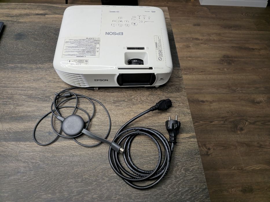 Videoproiector Epson EH-TW650, Full HD, 3100 lumeni, WLAN, alb