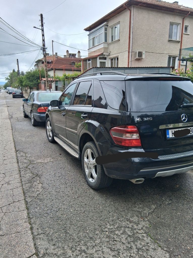 Мерцедес ml320 на пружини