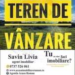 De vanzare Teren in Gheraiesti 1800 mp
