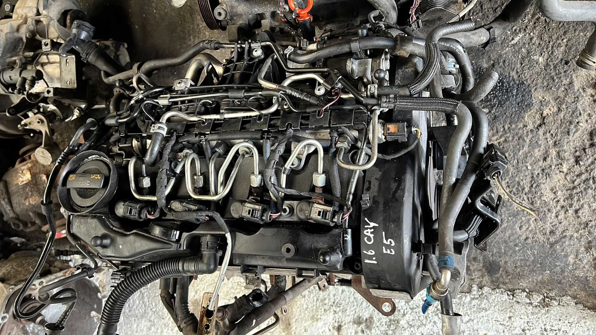 Motor fara anexe VW Golf 6 1.6 CAY diesel 105 cai