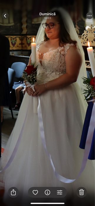 Vand urgent rochie mireasa