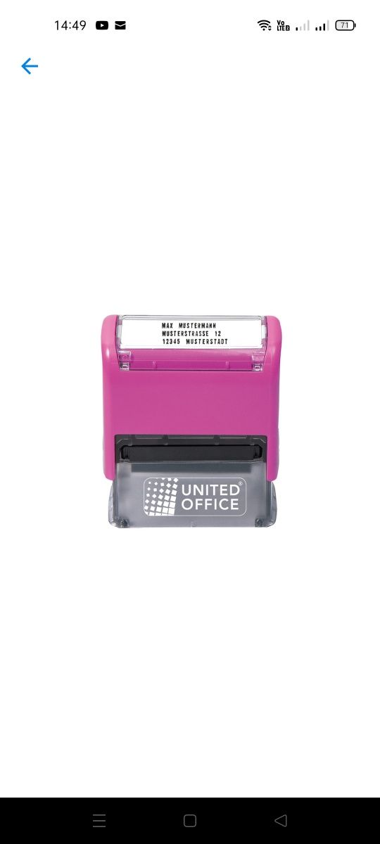 Stampile United Office pentru imprimeuri textile