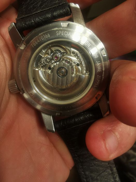 Ceas Zeppelin Automatic 100 Jahre Edițion cu pulsometru servisat