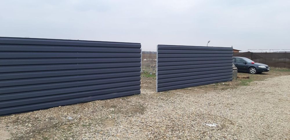 Tabla cutata H35 gard 0.5 26 bucăți 106 m liniari