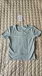Tricou femei verde pastel marca only ONLEMMA S/S SHORT TOP NOOS JRS