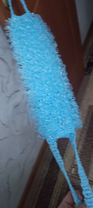 Мочалка из полипропилена.