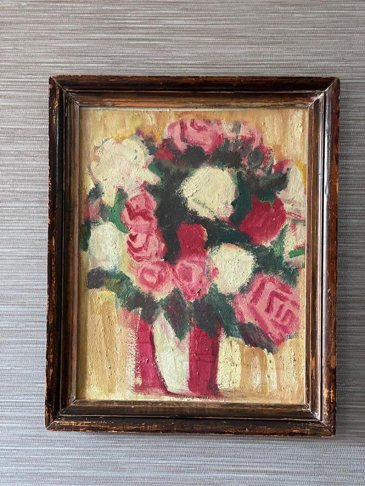 Картина Борис Краев ваза с цветя